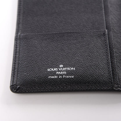Louis Vuitton Taiga Porte Valeurs Organizer Wallet Black 5 of 8