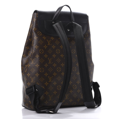 Louis Vuitton Monogram Macassar Palk Backpack 2 of 9
