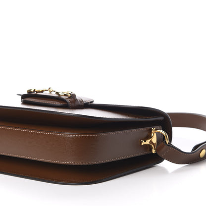 Gucci Azalea Calfskin Horsebit 1955 Shoulder Bag Brown Sugar 7 of 12