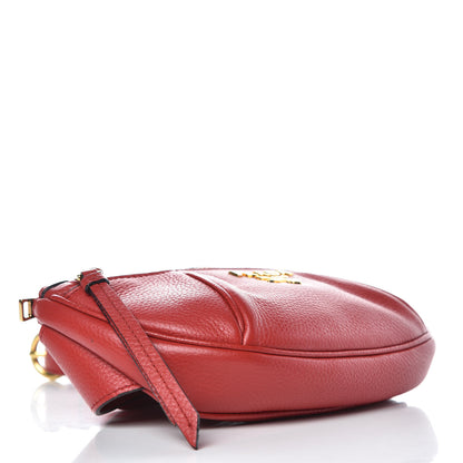 Prada Vitello Daino Small Belt Bag Rosso 4 of 7