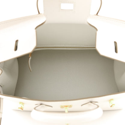 Hermes Epsom Birkin Sellier 25 Gris Pale 5 of 11