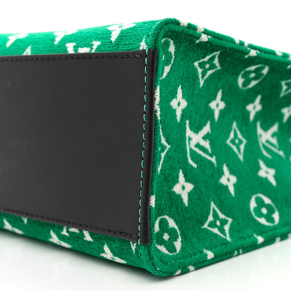 Louis Vuitton Jacquard Velvet Monogram Onthego PM Green 9 of 10