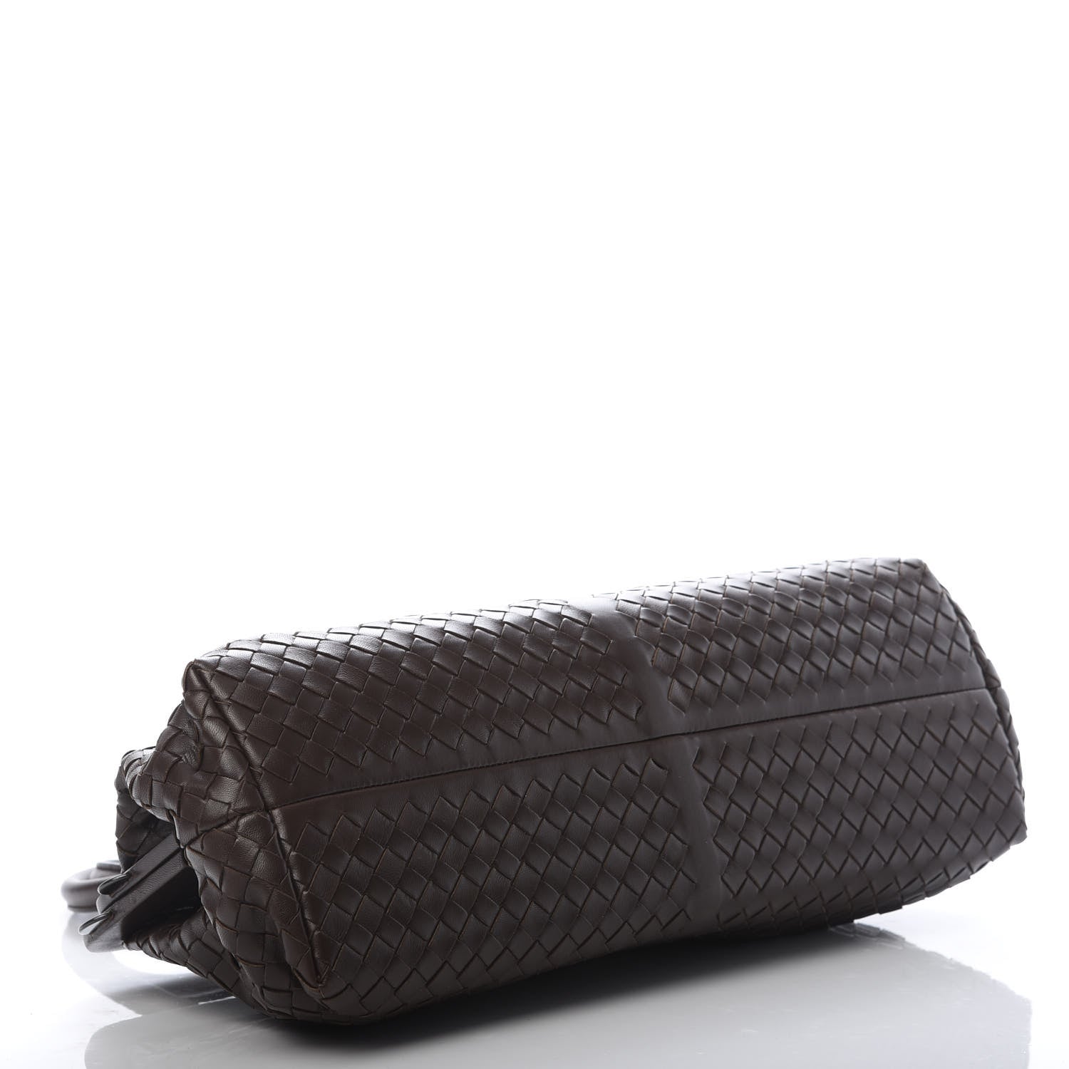 Bottega Veneta Nappa Intrecciato Frame Shoulder Bag Ebano 4 of 16