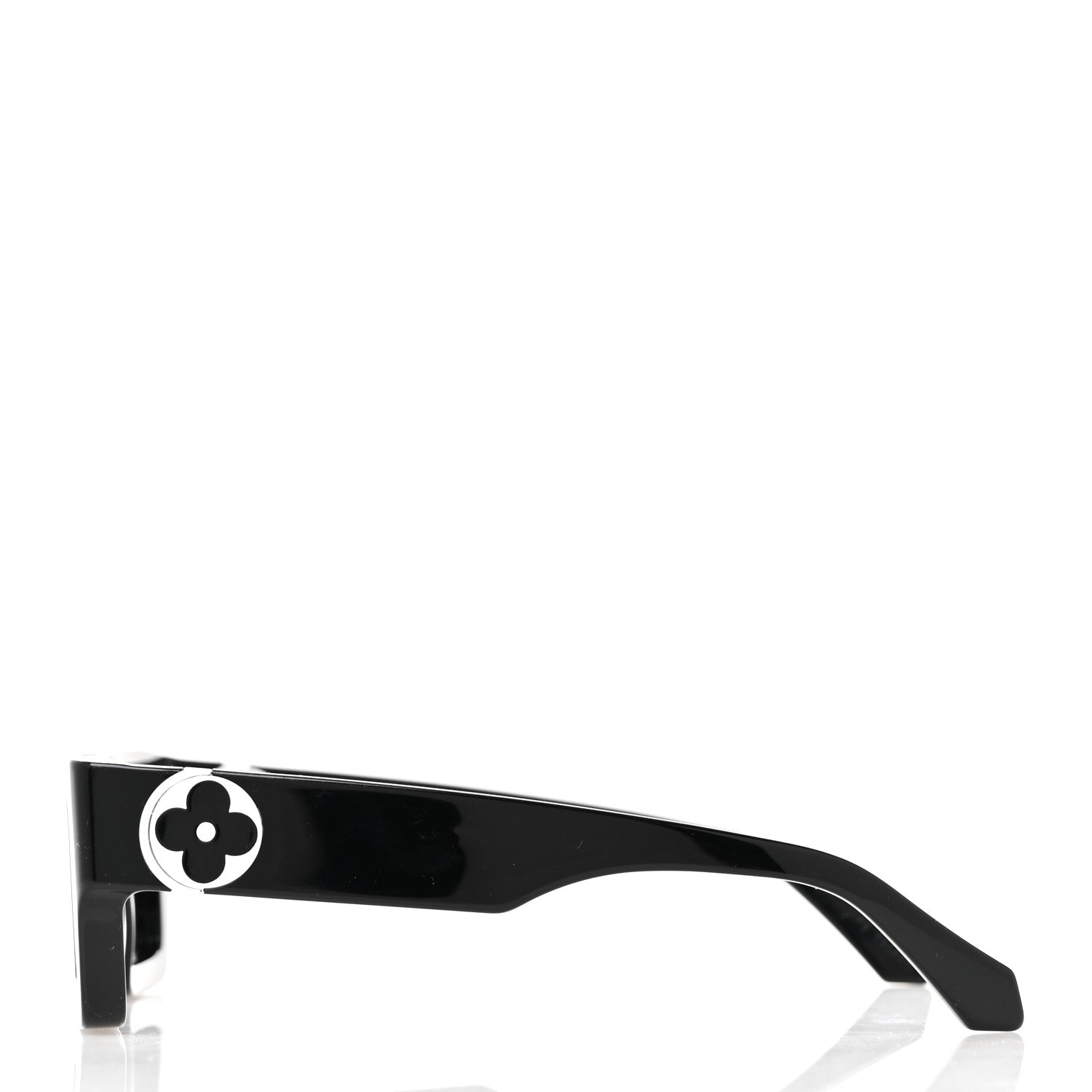 Louis Vuitton Acetate LV Flower Sunglasses Z1360W Black 3 of 7