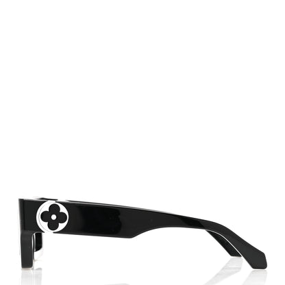 Louis Vuitton Acetate LV Flower Sunglasses Z1360W Black 3 of 7