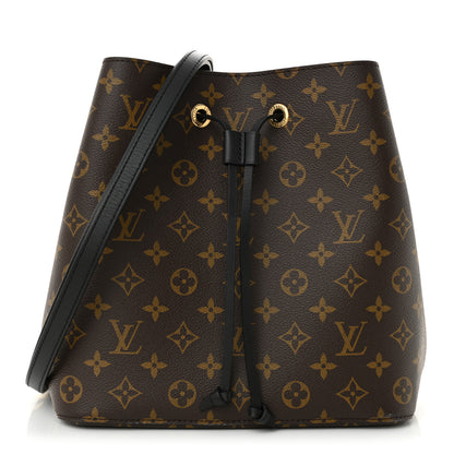 Louis Vuitton Monogram Neonoe MM Black 1 of 10