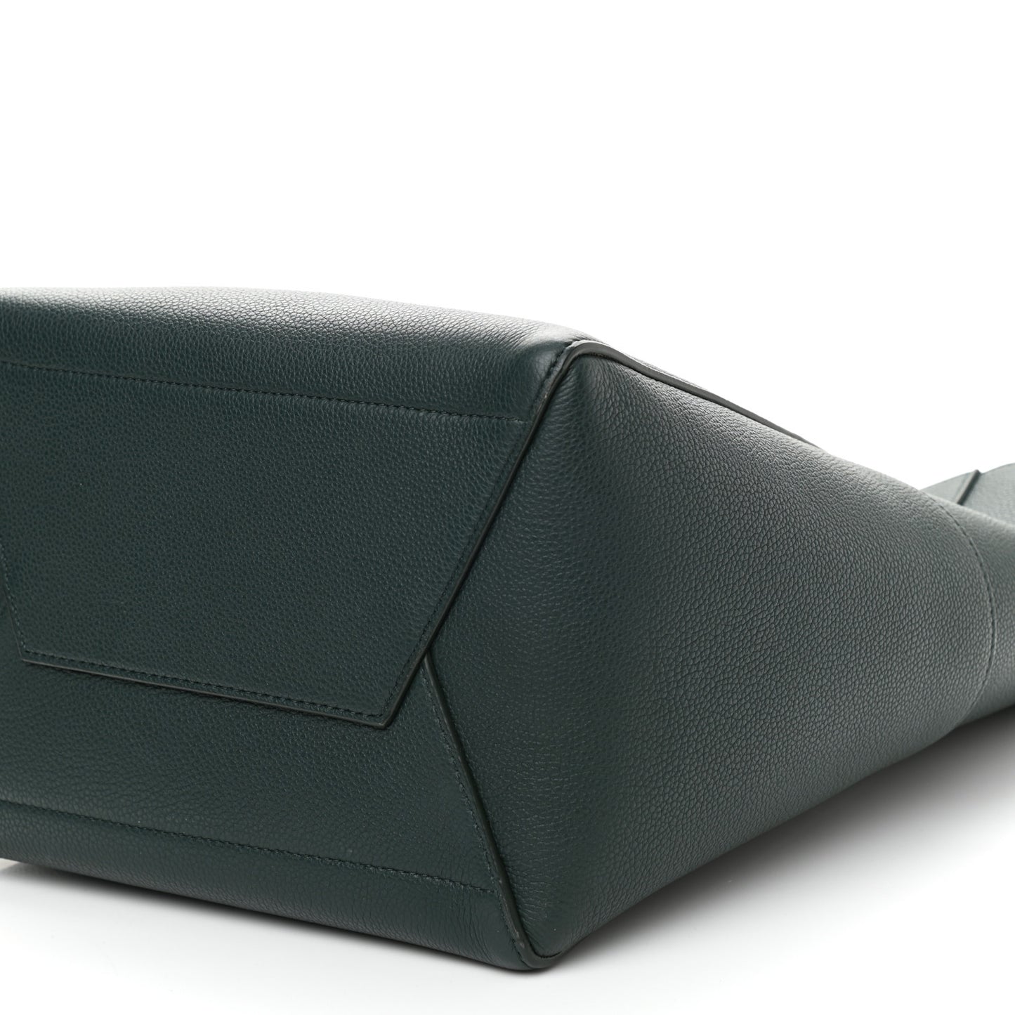 Soft Grained Calfskin Sangle Bucket Bag Amazone