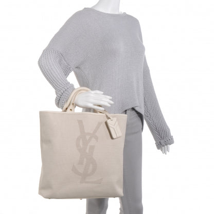 Saint Laurent Canvas Tote Cream 2 of 8