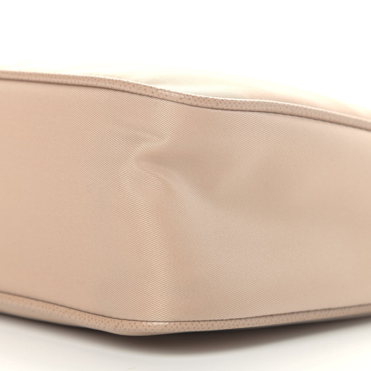 Re-Nylon Saffiano Mini Re-Edition 2005 Bag Cammeo