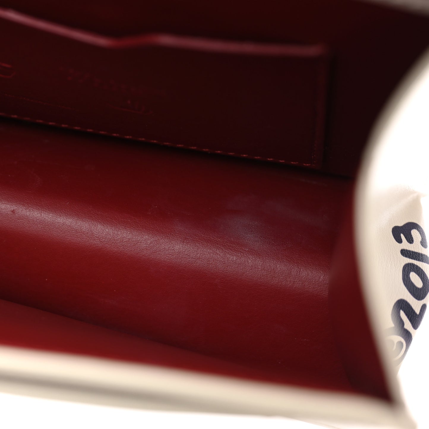 Calfskin Salary Jitney 1.4 Shoulder Bag White