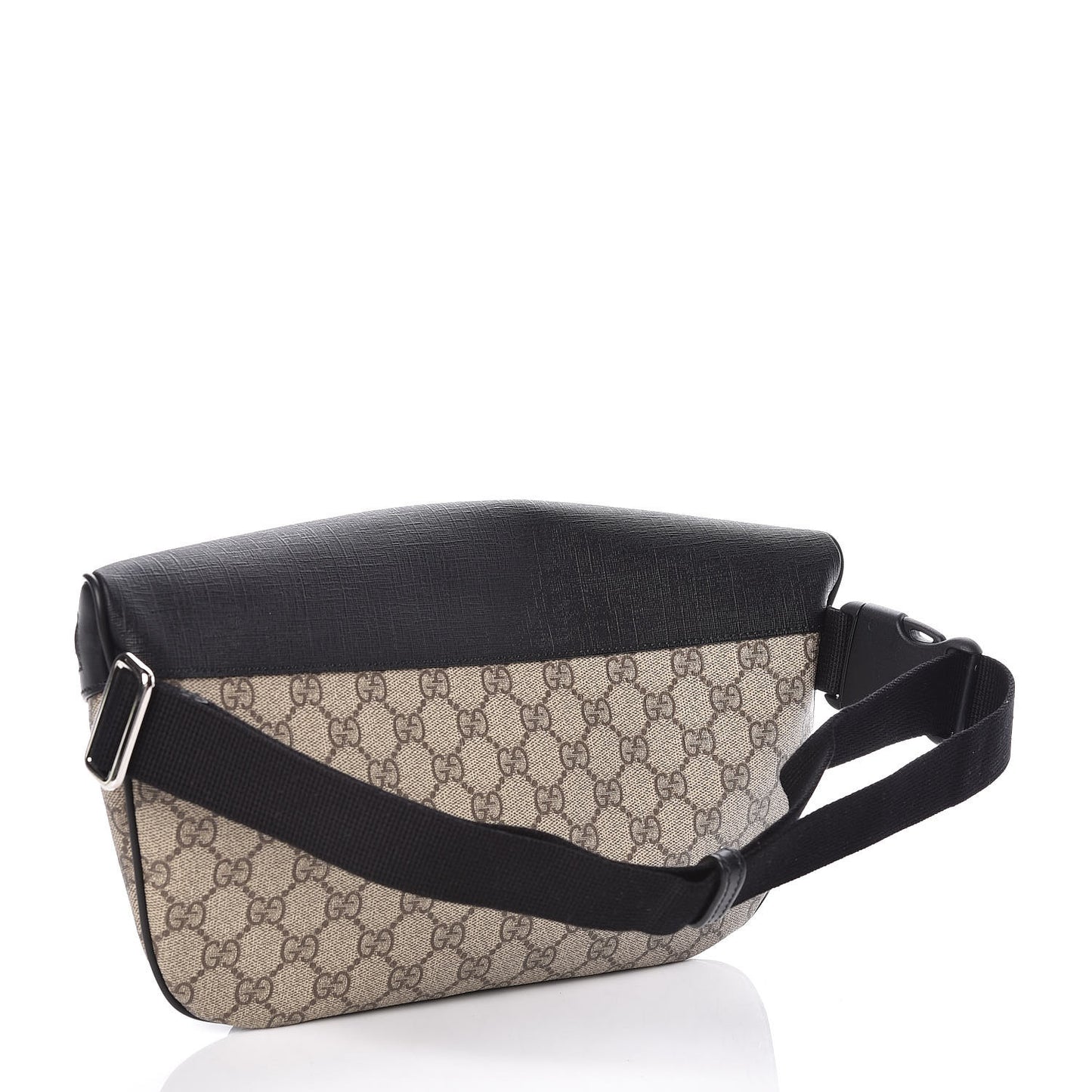 GG Supreme Monogram Belt Bag Black