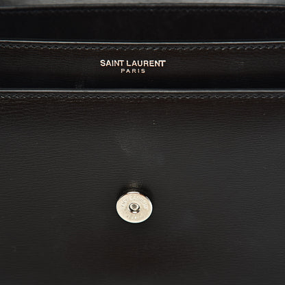 Saint Laurent Calfskin Medium Monogram Sunset Black 13 of 16