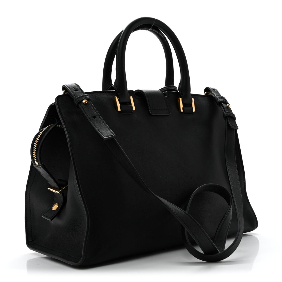 Saint Laurent Calfskin Small Classic Y Cabas Black 3 of 11