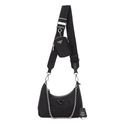 Prada Nylon Re-Edition 2005 Shoulder Bag Black 1 of 12