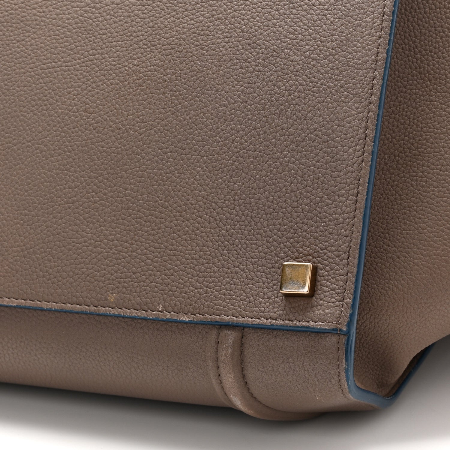 Celine Baby Grained Calfskin Medium Phantom Luggage Taupe 11 of 16