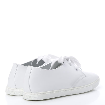Hermes Calfskin One Sneakers 37 White 4 of 8