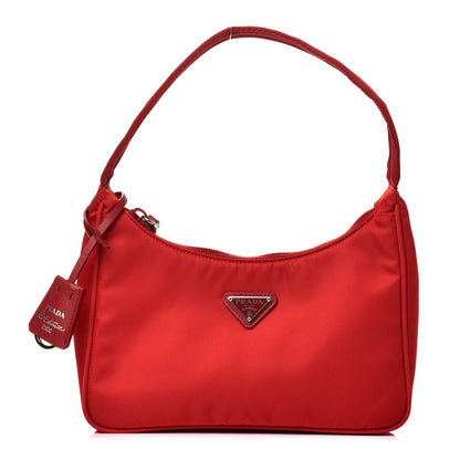 Prada Tessuto Nylon Mini Re-Edition 2000 Bag Rosso 1 of 9
