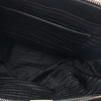 Prada Saffiano Medium Galleria Double Zip Tote Black 5 of 12