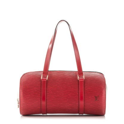 Louis Vuitton Epi Soufflot Castillan Red 1 of 8