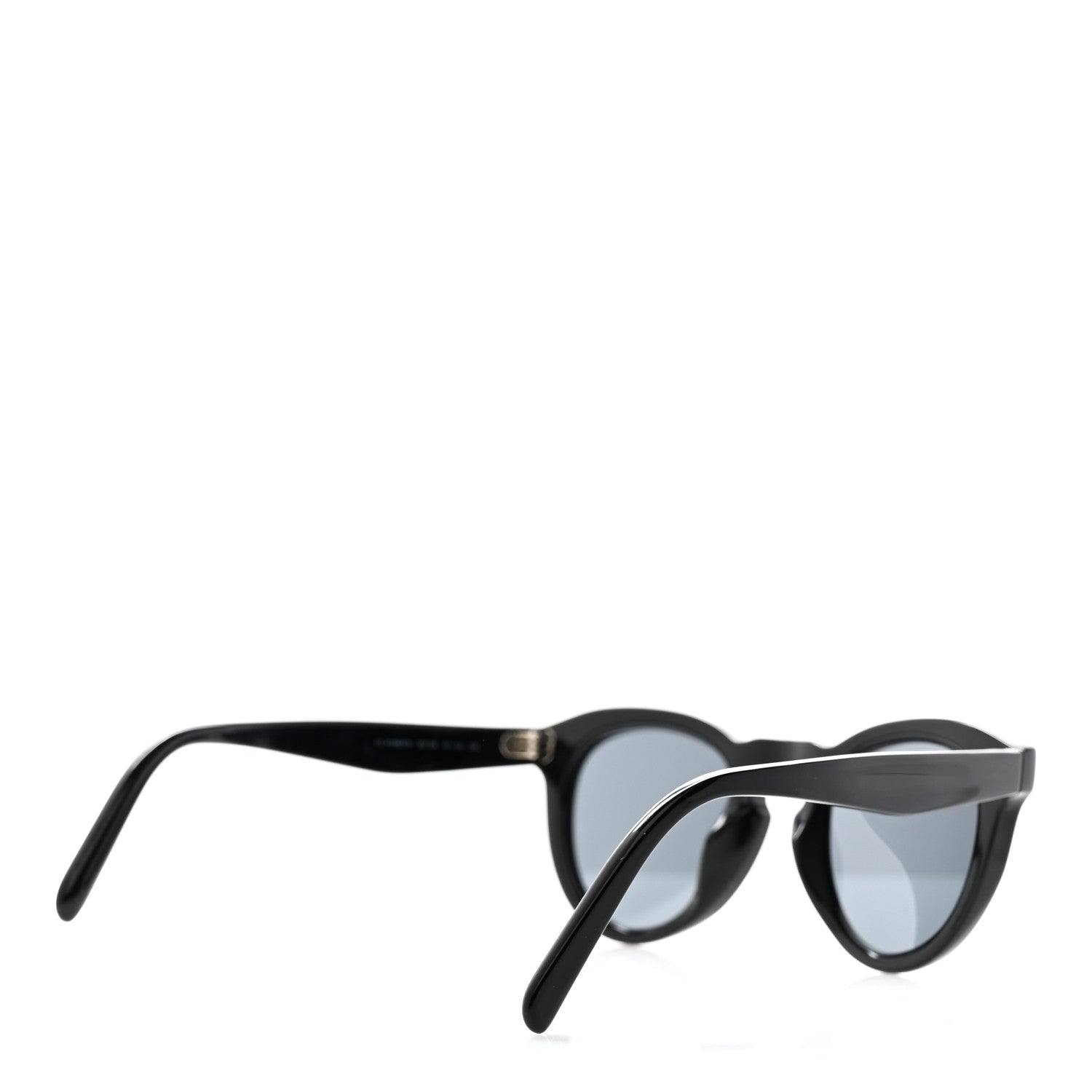 Celine Acetate Bevel Cat Sunglasses CL 41384/F/S Black 4 of 7