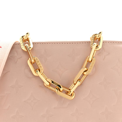Louis Vuitton Lambskin Embossed Monogram Fall In Love Coussin PM Dragée Light Pink 10 of 14