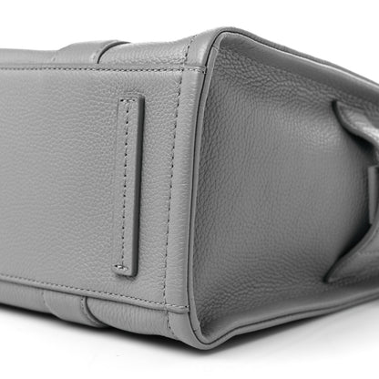 Marc Jacobs Grained Calfskin Medium The Tote Bag Grey 9 of 9