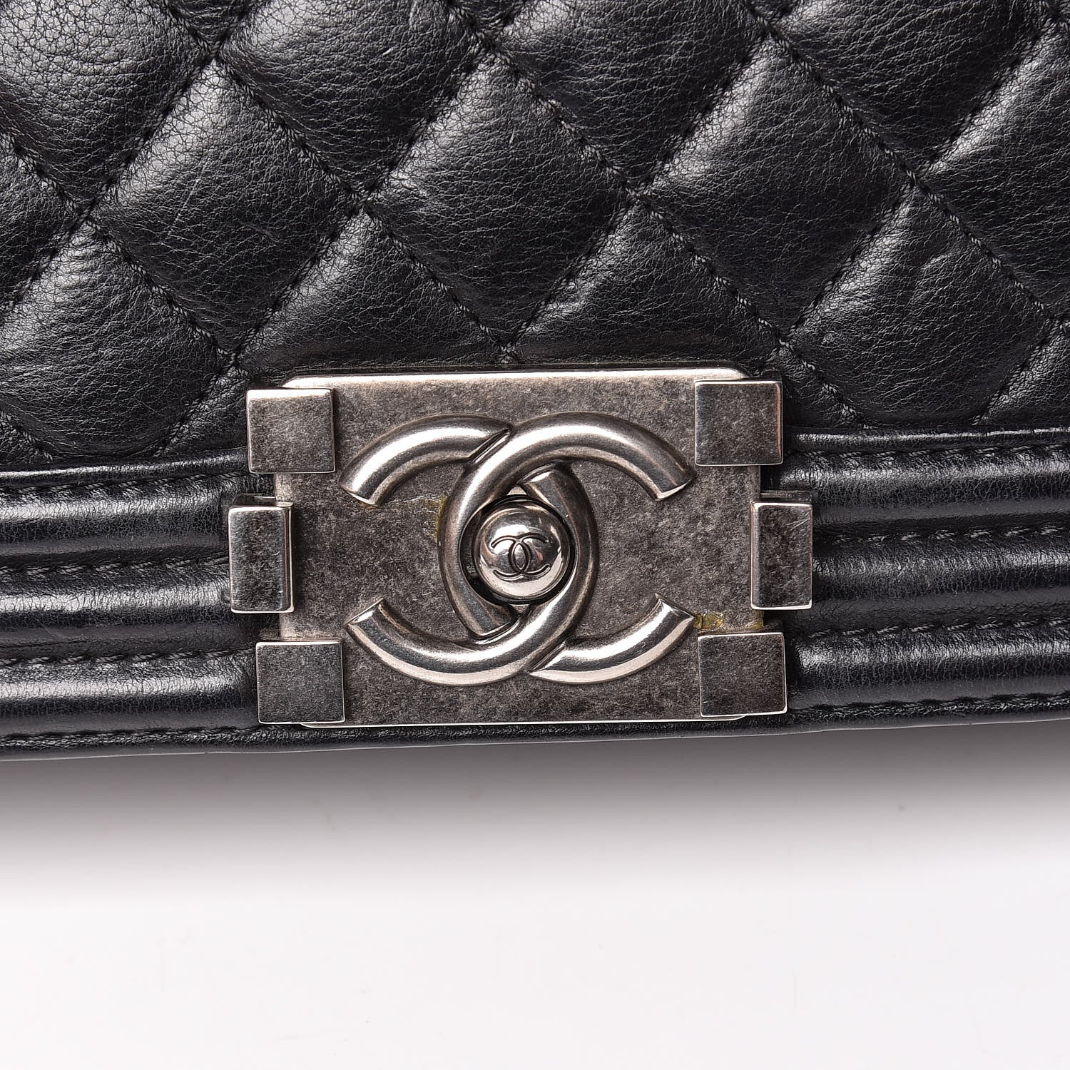 Chanel Calfskin Quilted Large Boy Flap Black 22 of 22