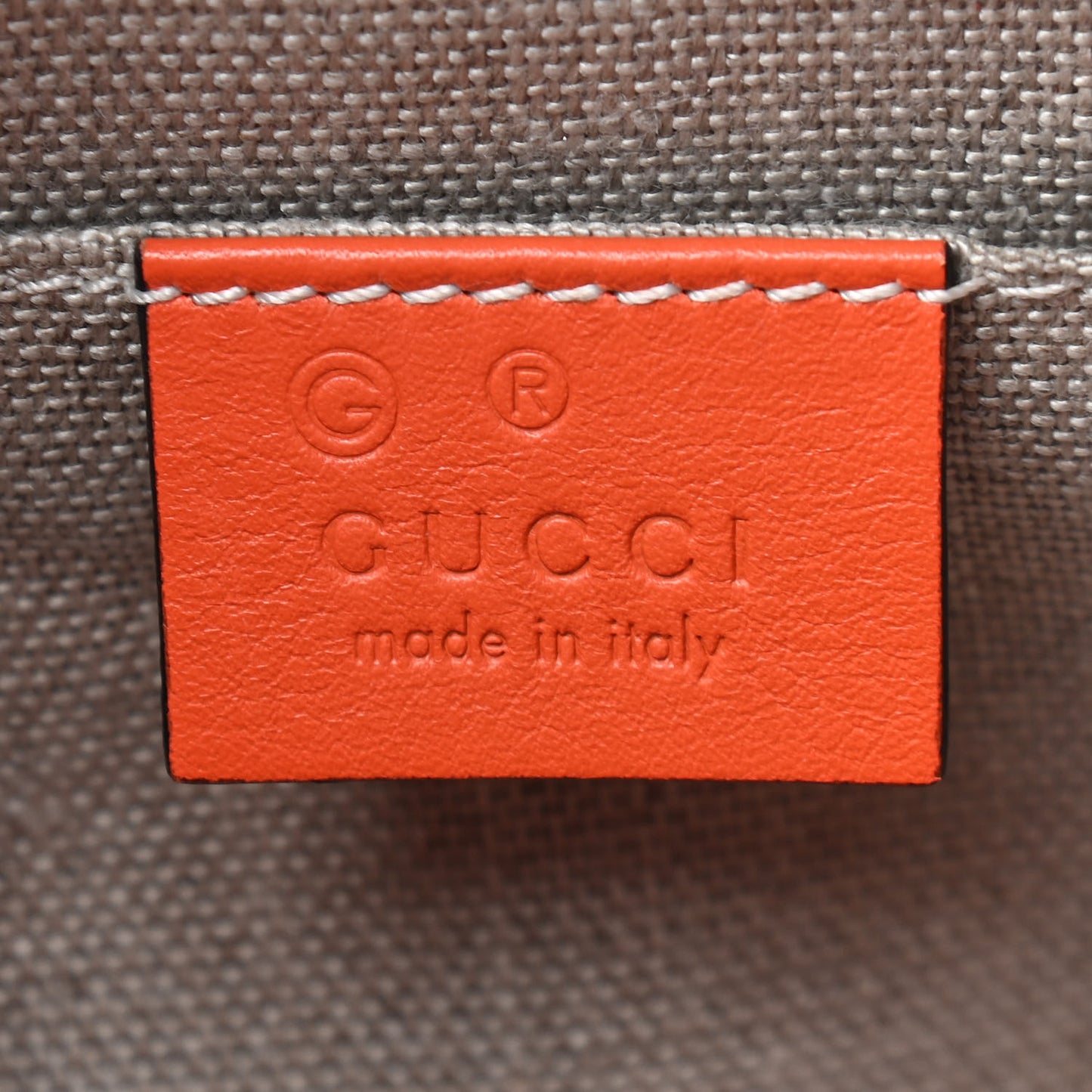 Soft Microguccissima Mini Bree Messenger Bag Sun Orange