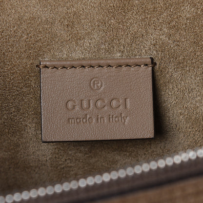 Gucci GG Supreme Monogram Medium Dionysus Shoulder Bag Taupe 6 of 11
