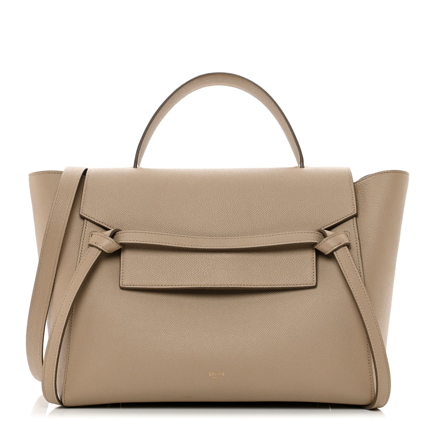 Celine Grained Calfskin Mini Belt Bag Light Taupe 1 of 9