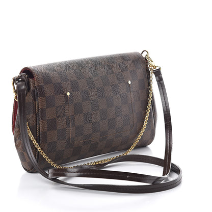 Louis Vuitton Damier Ebene Favorite MM 3 of 8