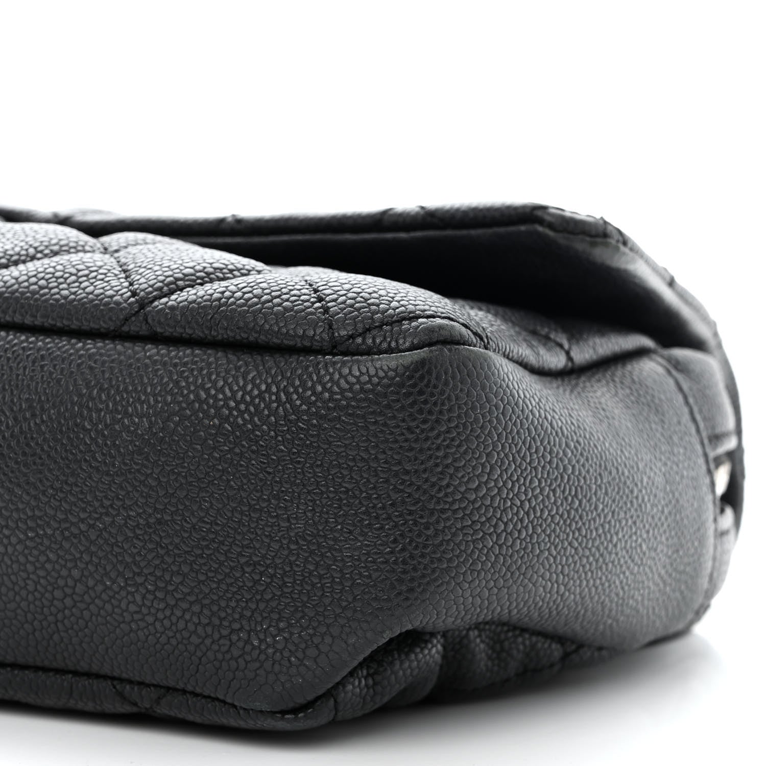 Chanel Caviar Quilted Jumbo Easy Flap Black 11 of 13