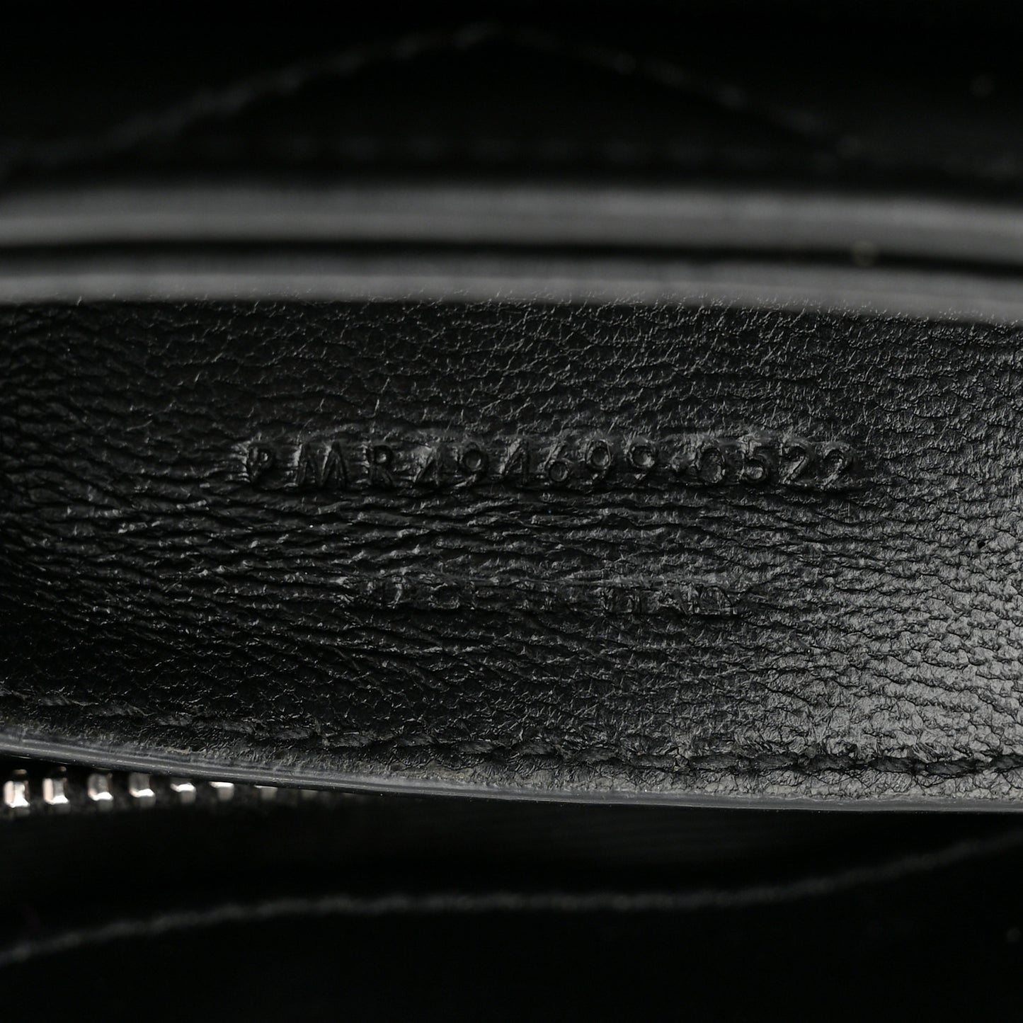 Calfskin Y Quilted Monogram Small Loulou Chain Satchel Black