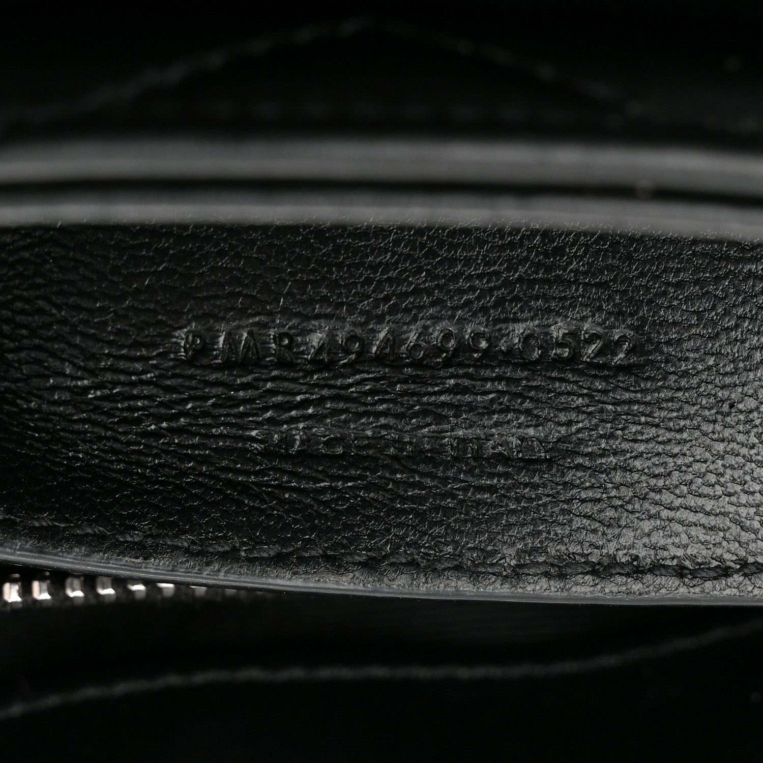 Saint Laurent Calfskin Y Quilted Monogram Small Loulou Chain Satchel Black 7 of 11