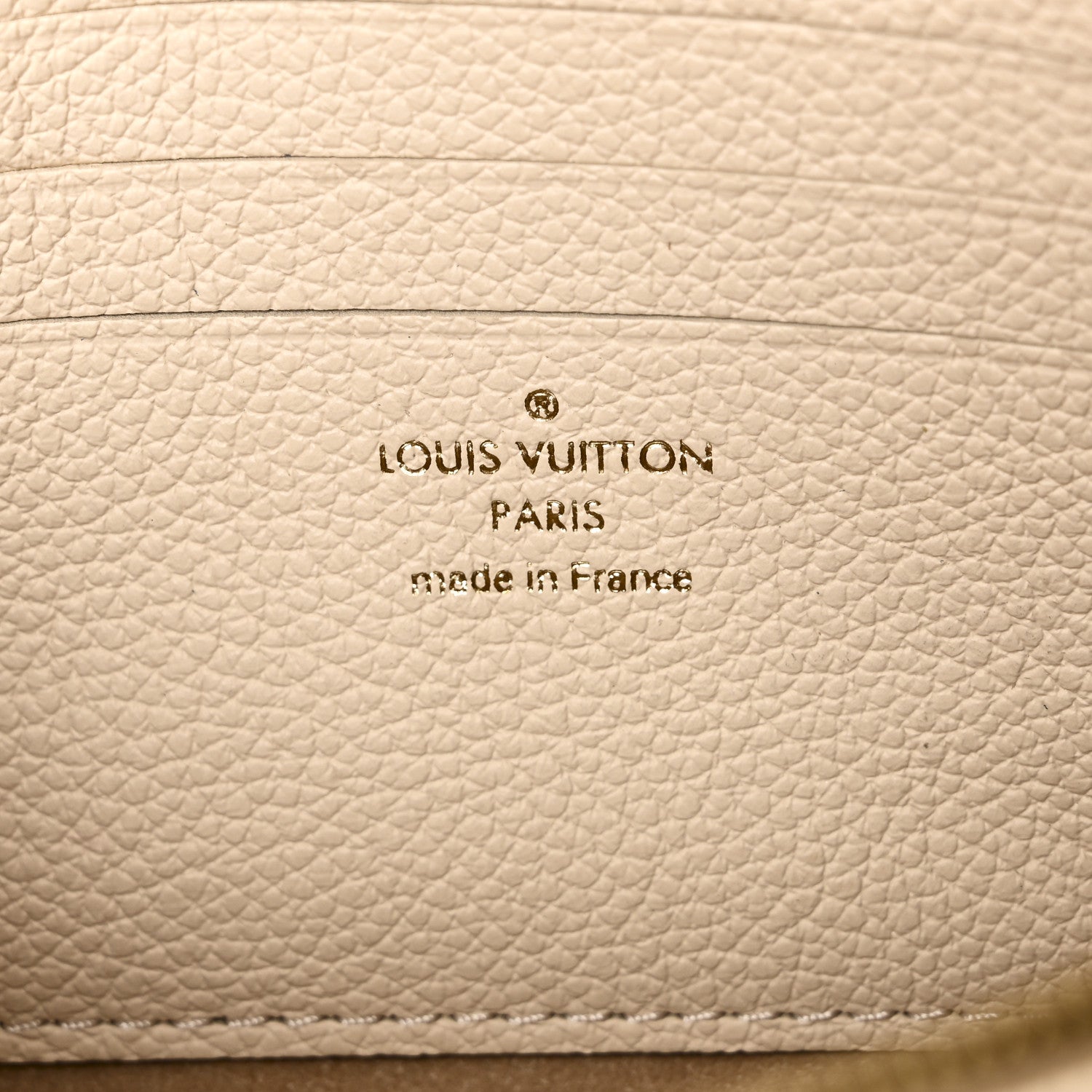 Louis Vuitton Empreinte Monogram Giant Ivy Wallet On Chain Cream 6 of 9