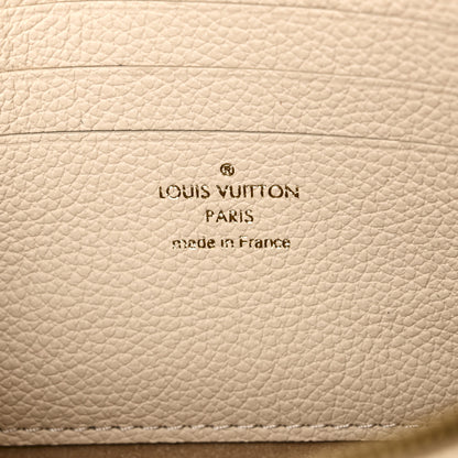 Louis Vuitton Empreinte Monogram Giant Ivy Wallet On Chain Cream 6 of 9