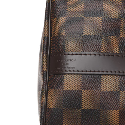 Louis Vuitton Damier Ebene Speedy Bandouliere 25 9 of 9