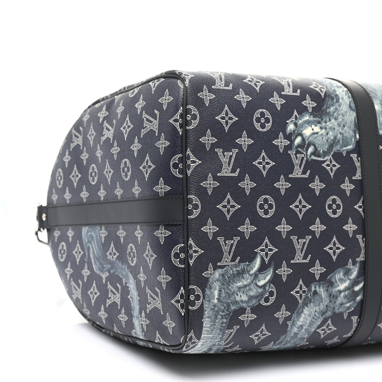 Savane Monogram Lion Chapman Keepall Bandouliere 55 Encre