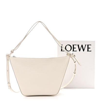 Loewe Calfskin Mini Hammock Hobo Soft White 11 of 11