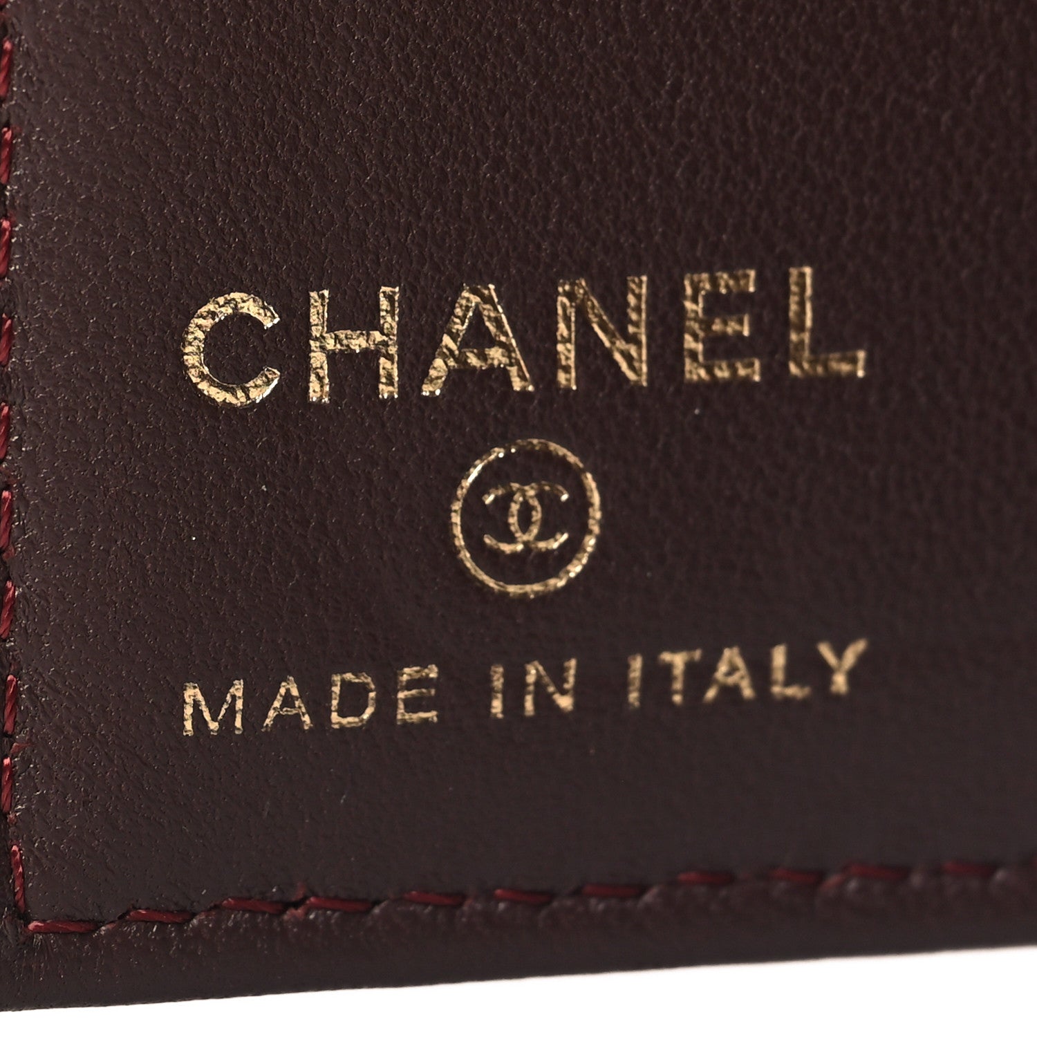 Chanel Lambskin Quilted Card Holder Wallet Black 6 of 8