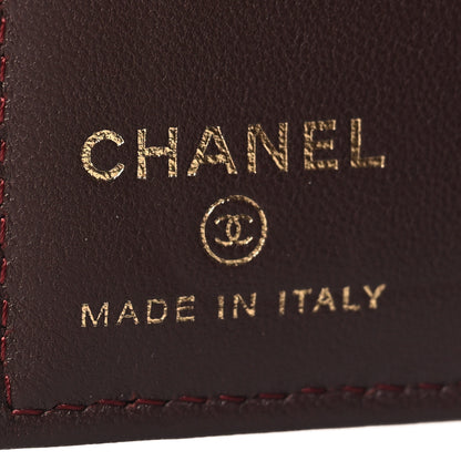 Chanel Lambskin Quilted Card Holder Wallet Black 6 of 8