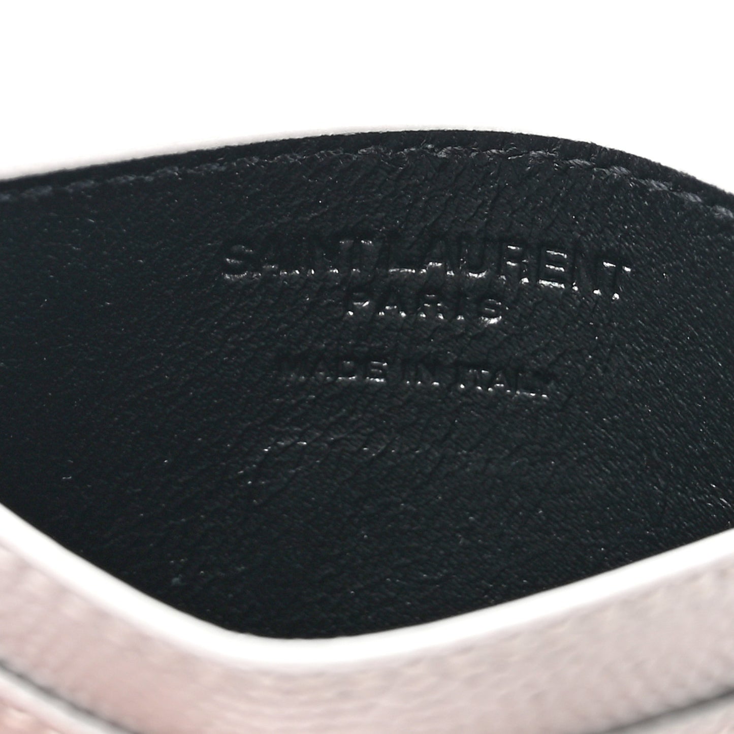 Grain De Poudre Card Case Granite