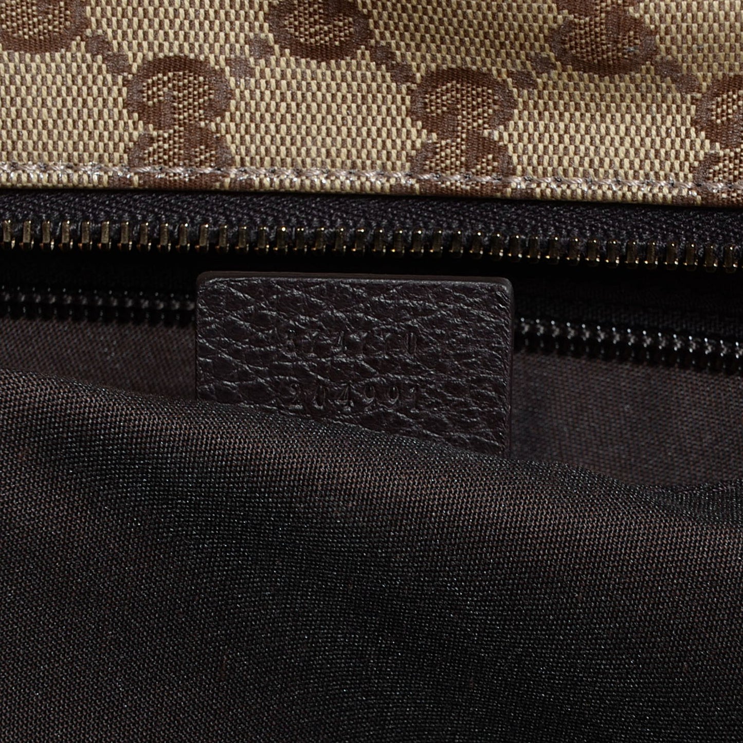 Crystal Monogram Web Large Carry On Duffle Bag Brown