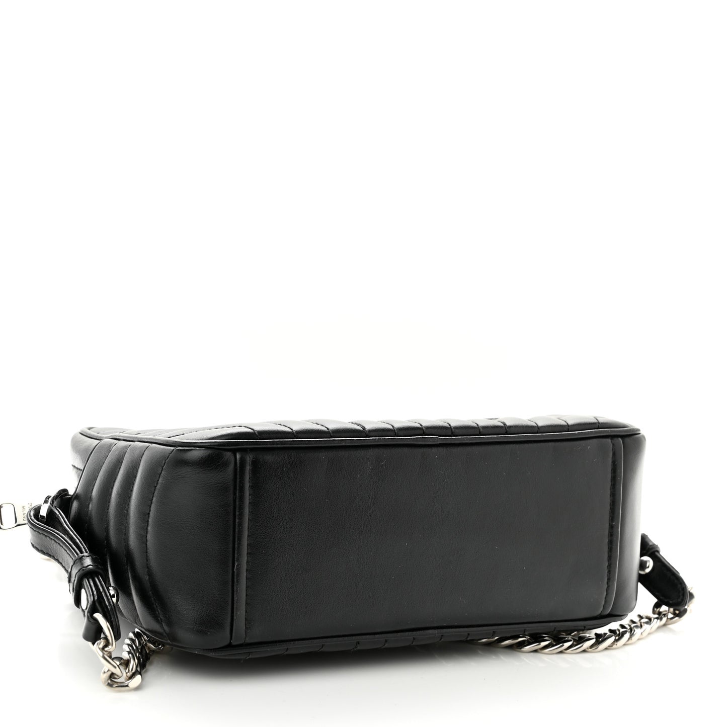 Soft Calfskin Diagramme Camera Bag Black