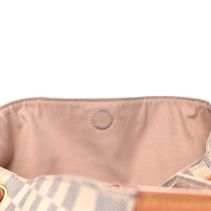 Louis Vuitton Damier Azur Graceful MM Rose Ballerine 7 of 13
