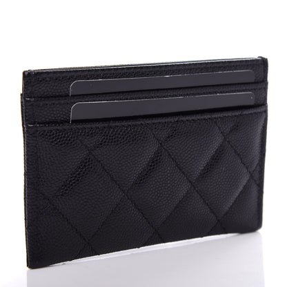Chanel Caviar Quilted My Everything Card Holder Black 3 of 9