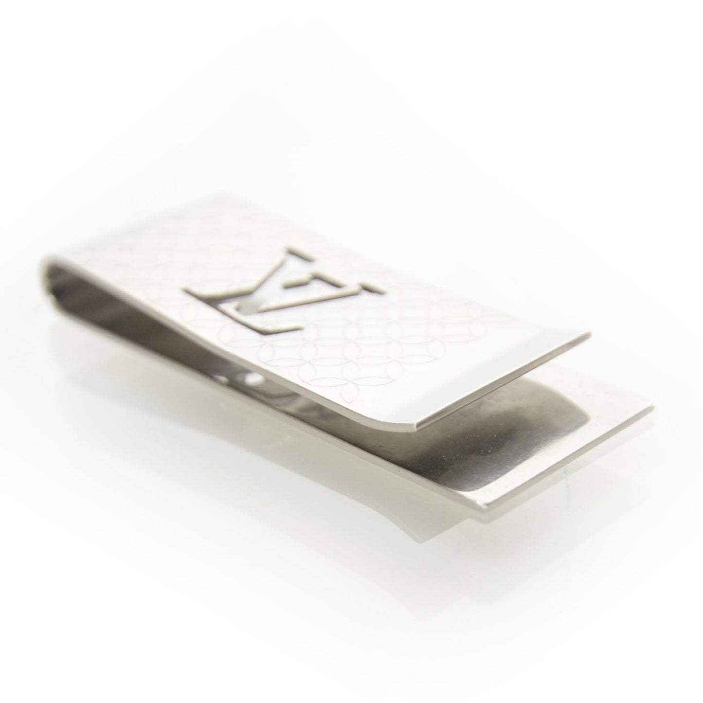 Metal Champs Elysees Money Clip Silver