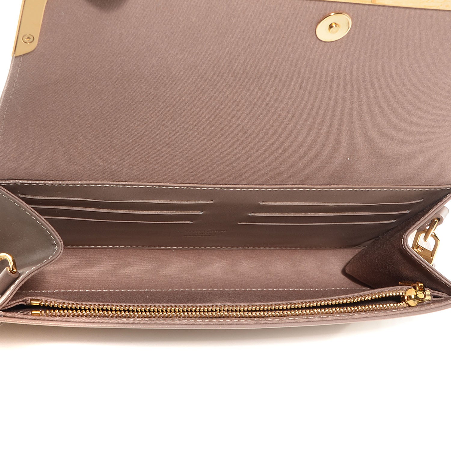 Louis Vuitton Vernis Rossmore MM Beige Poudre 5 of 7