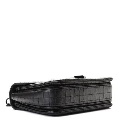 Celine Calfskin Quilted Medium C Bag Black 4 of 6