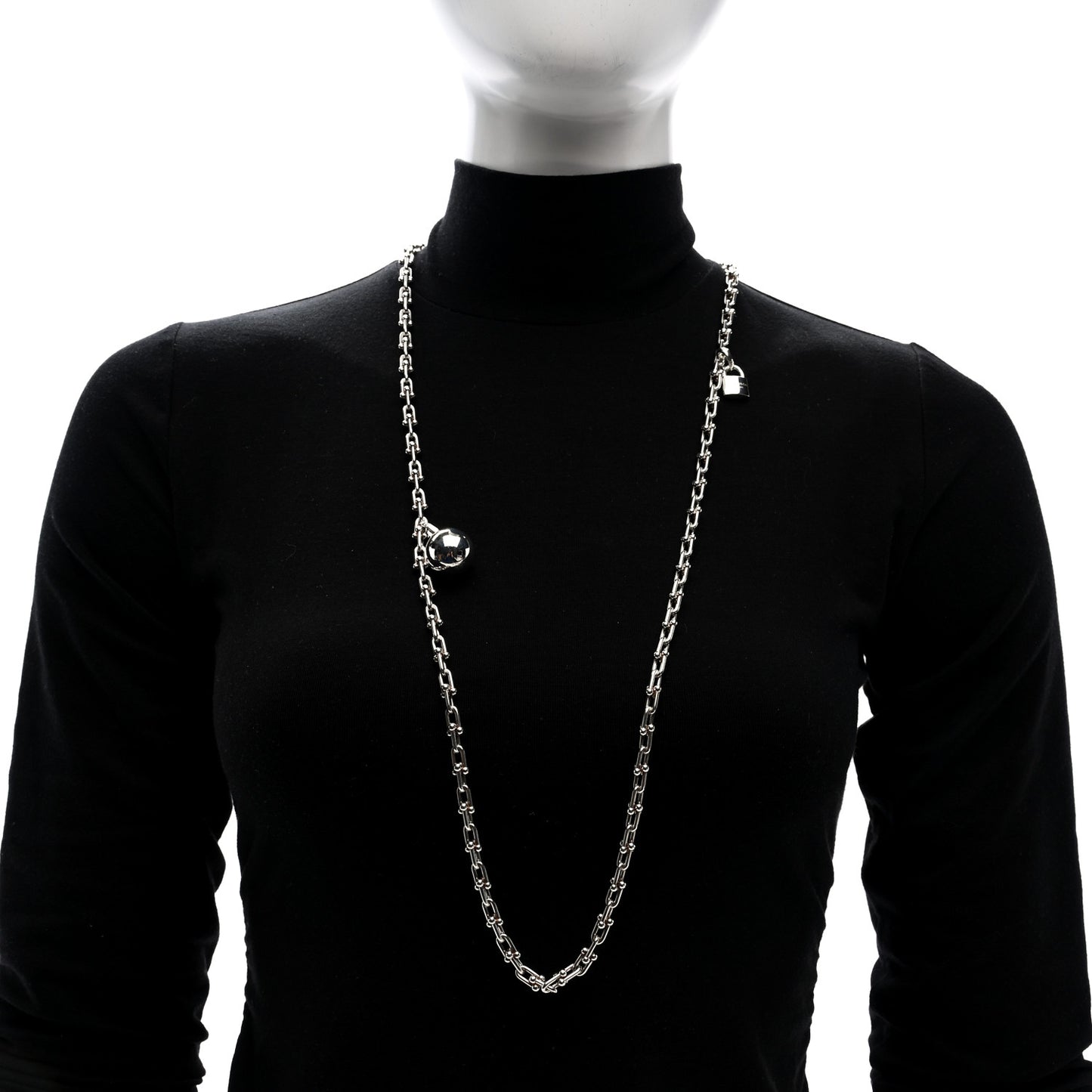 Sterling Silver HardWear Wrap Necklace